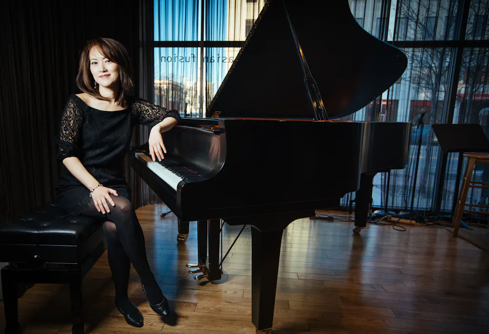 Yoko Miwa Trio artwork from The Mad Monkfish