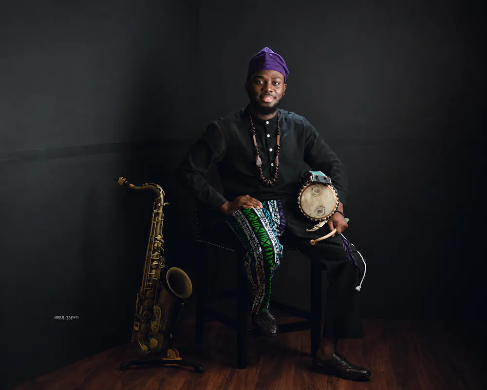 Temidayo Balogun + AKEDE artwork from The Mad Monkfish
