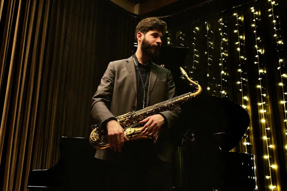 Owen Leeuwis Quartet artwork from The Mad Monkfish