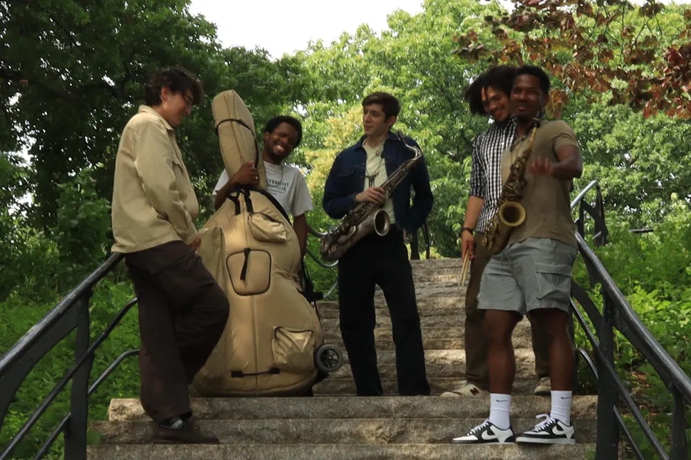 Sahn Cannon Quintet artwork from The Mad Monkfish