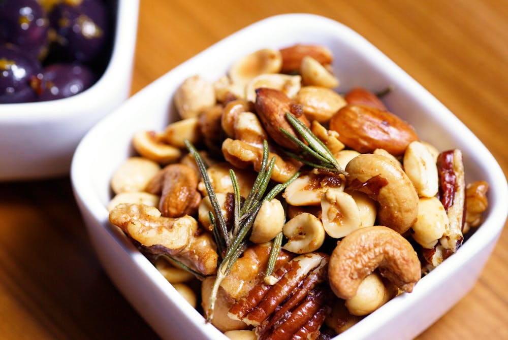 Union Square Cafe's Bar Nuts in a Bowl