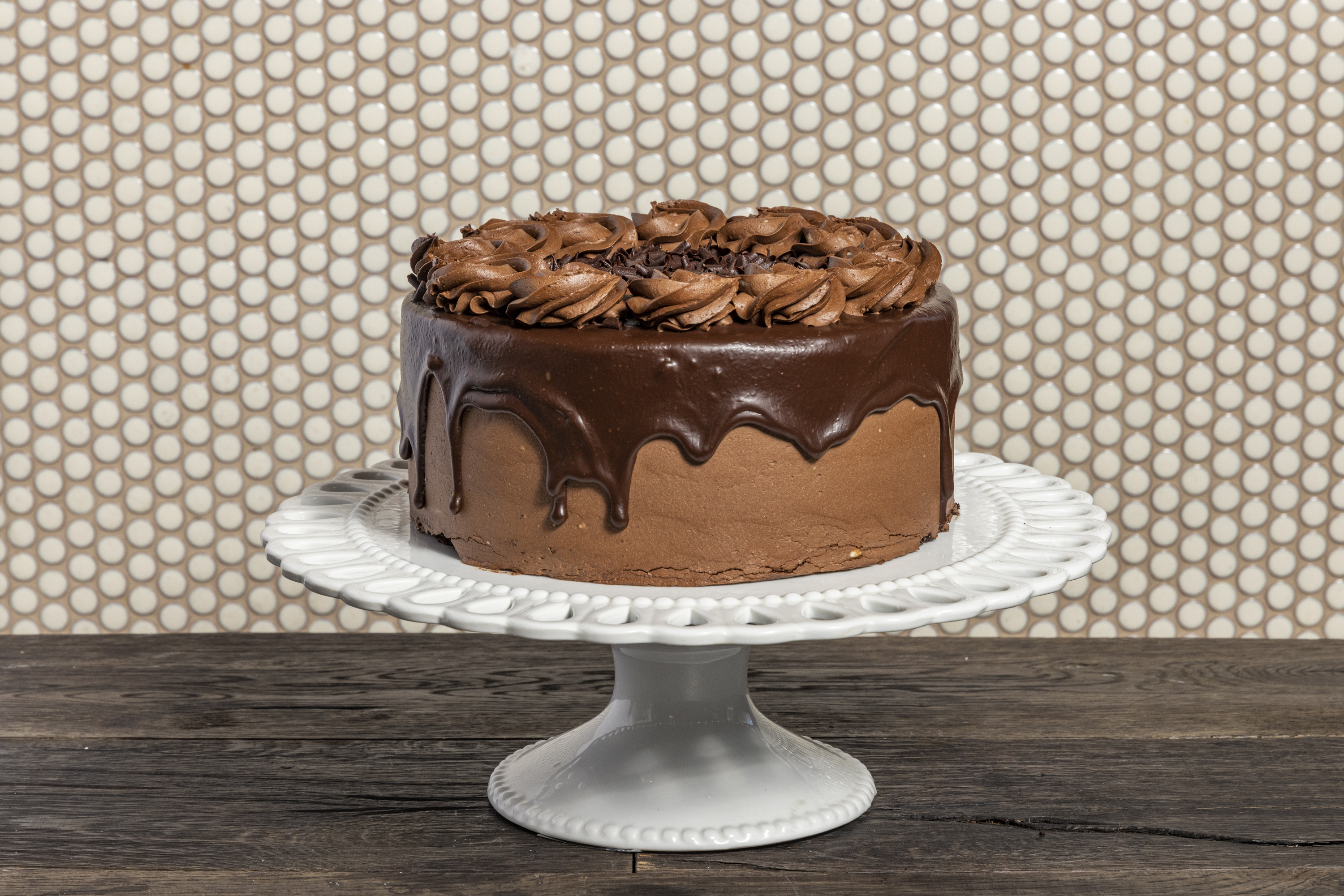 a piece of cake sitting on top of a table