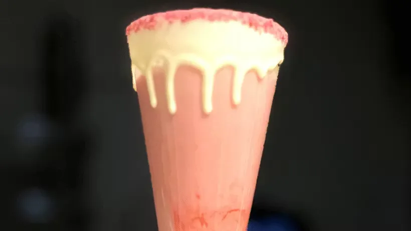 strawberry milkshake