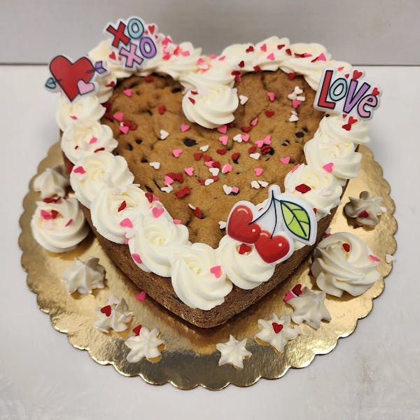 Heart shaped Cookie cake Sweet Eats Bakery