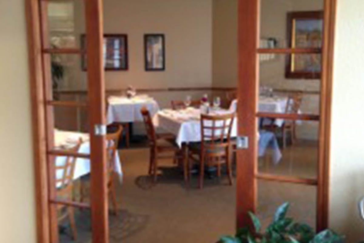 a dining room table