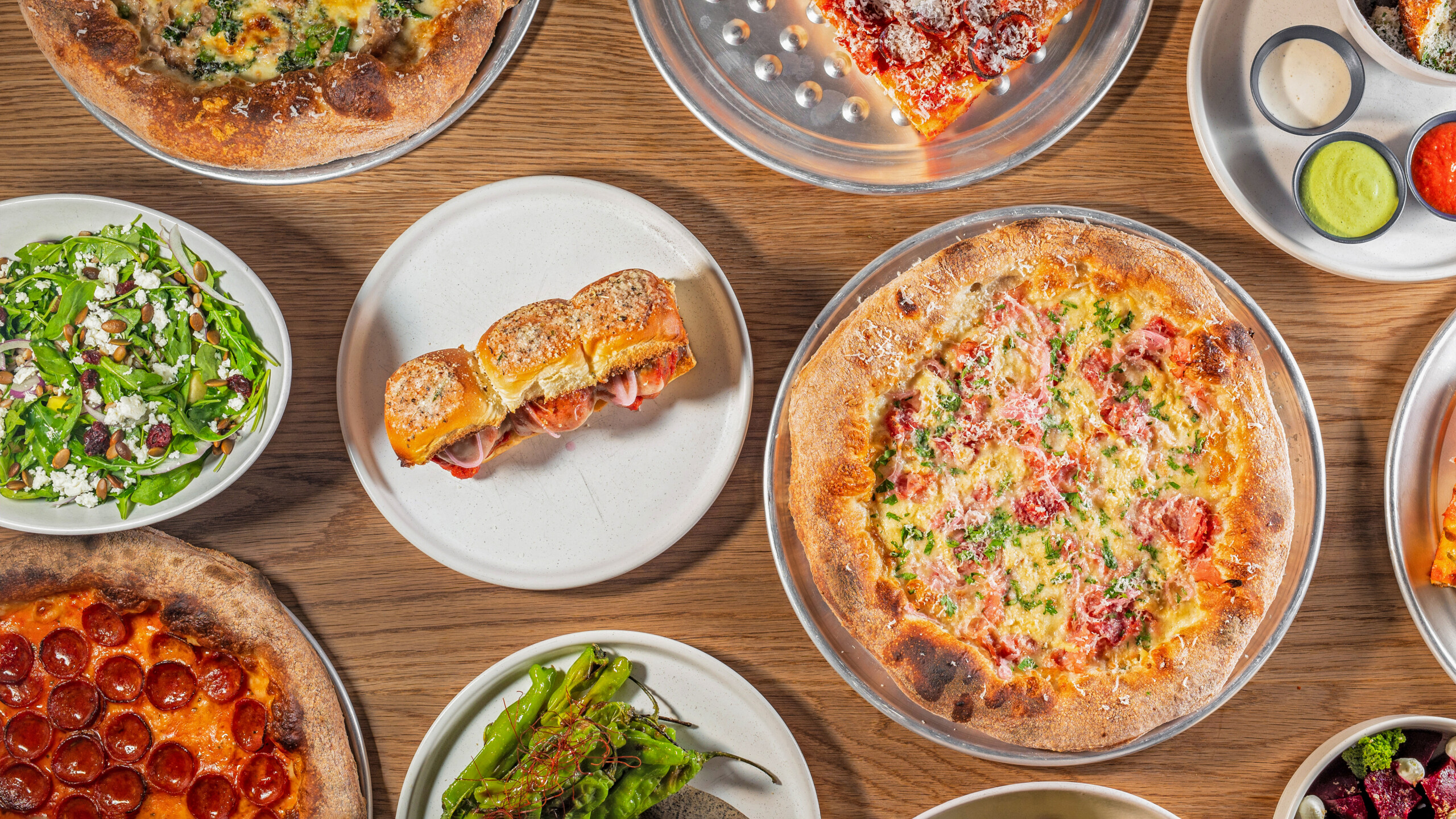 a bowl filled with different types of food on a table
