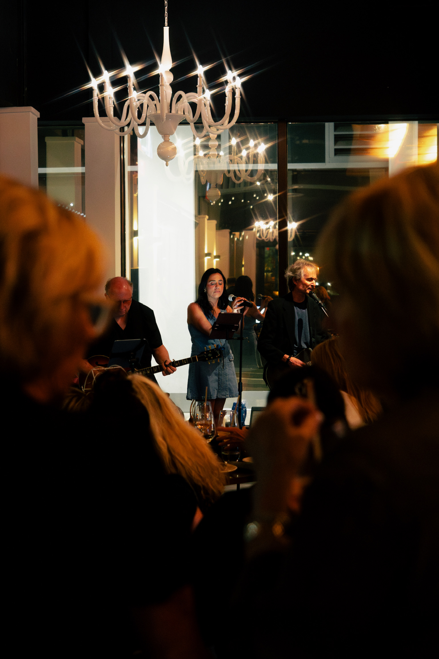 a group of people playing instruments