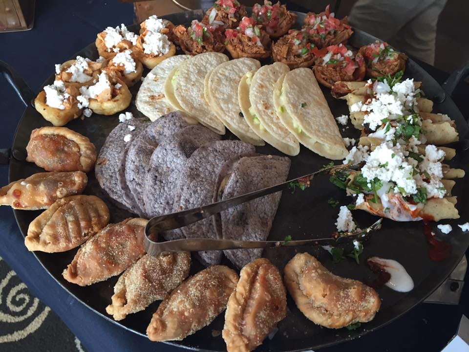 a plate of food