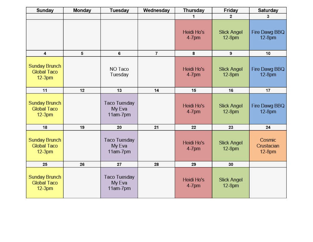 Food Trucks Upstate Brewing Company