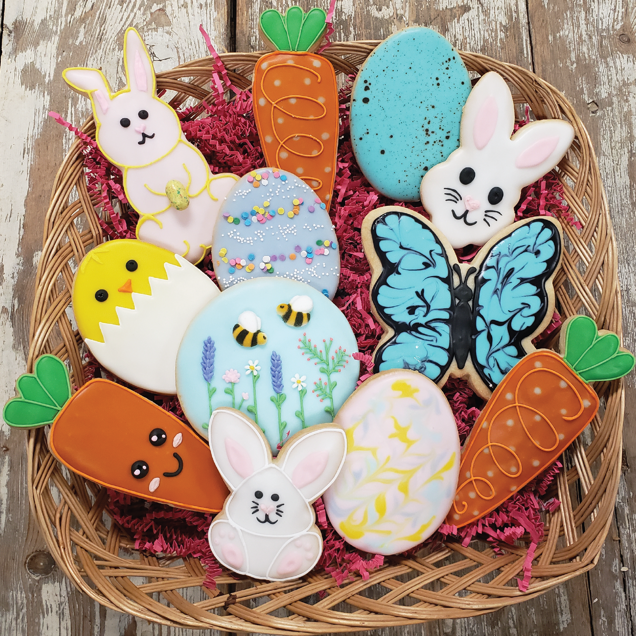 a cake made to look like a face