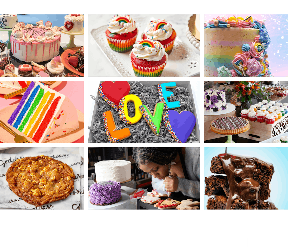 many different types of food