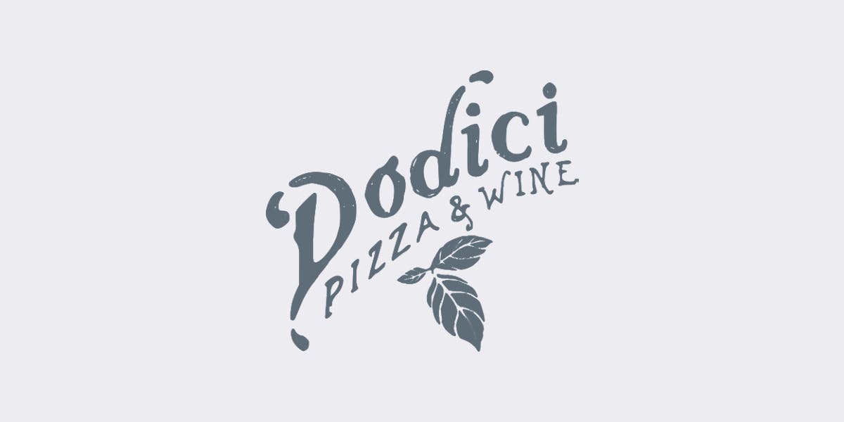 Dodici Pizza & Wine restaurant logo - View nutrition facts, calories, and macros for menu items at 1200 E Adams St Brownsville, TX 78520
