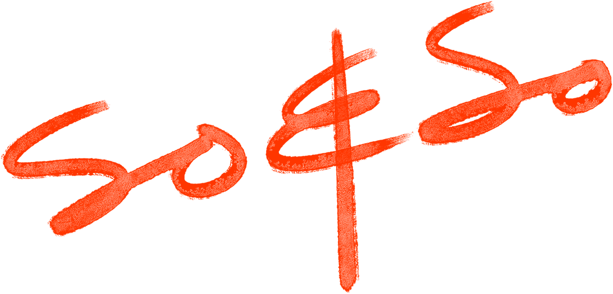 So & So Logo