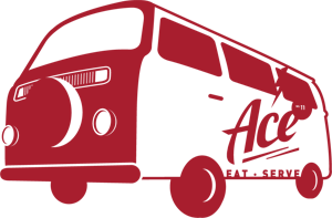 Ace Eat Serve car drawing 