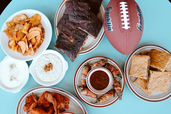 a variety of food on a plate