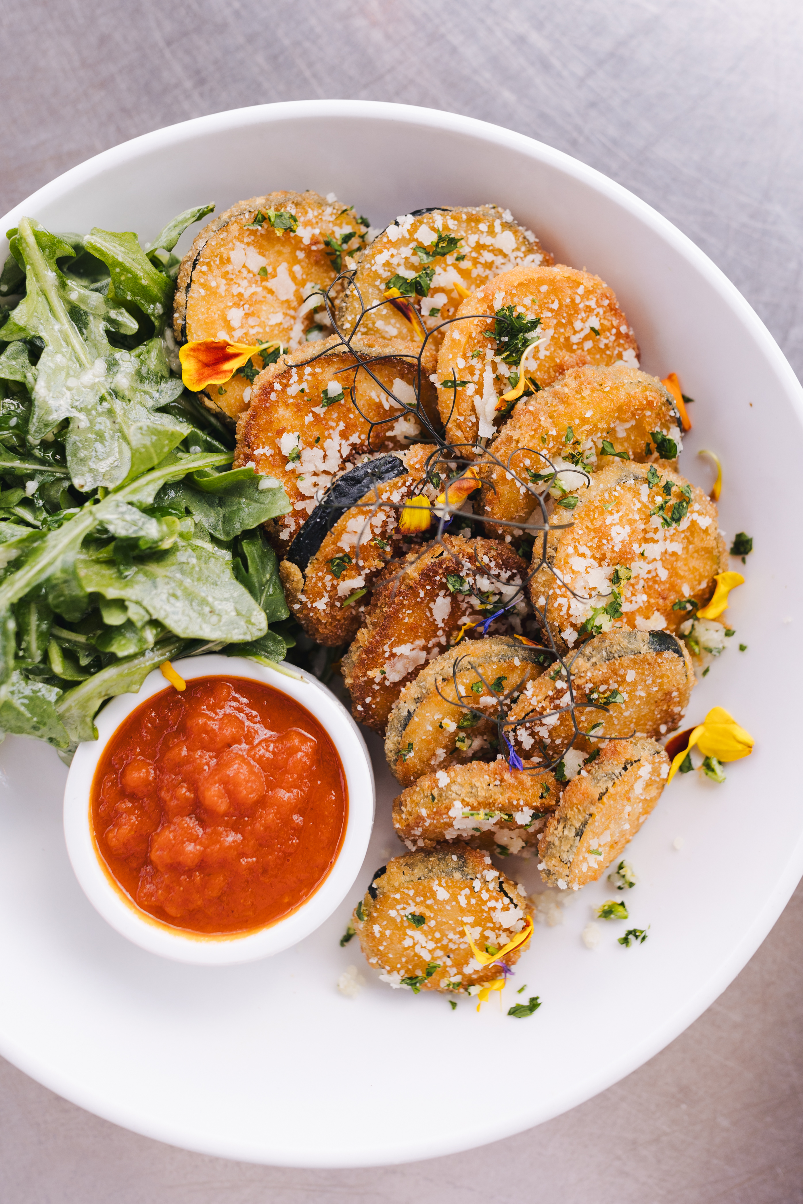 a plate of food with sauce