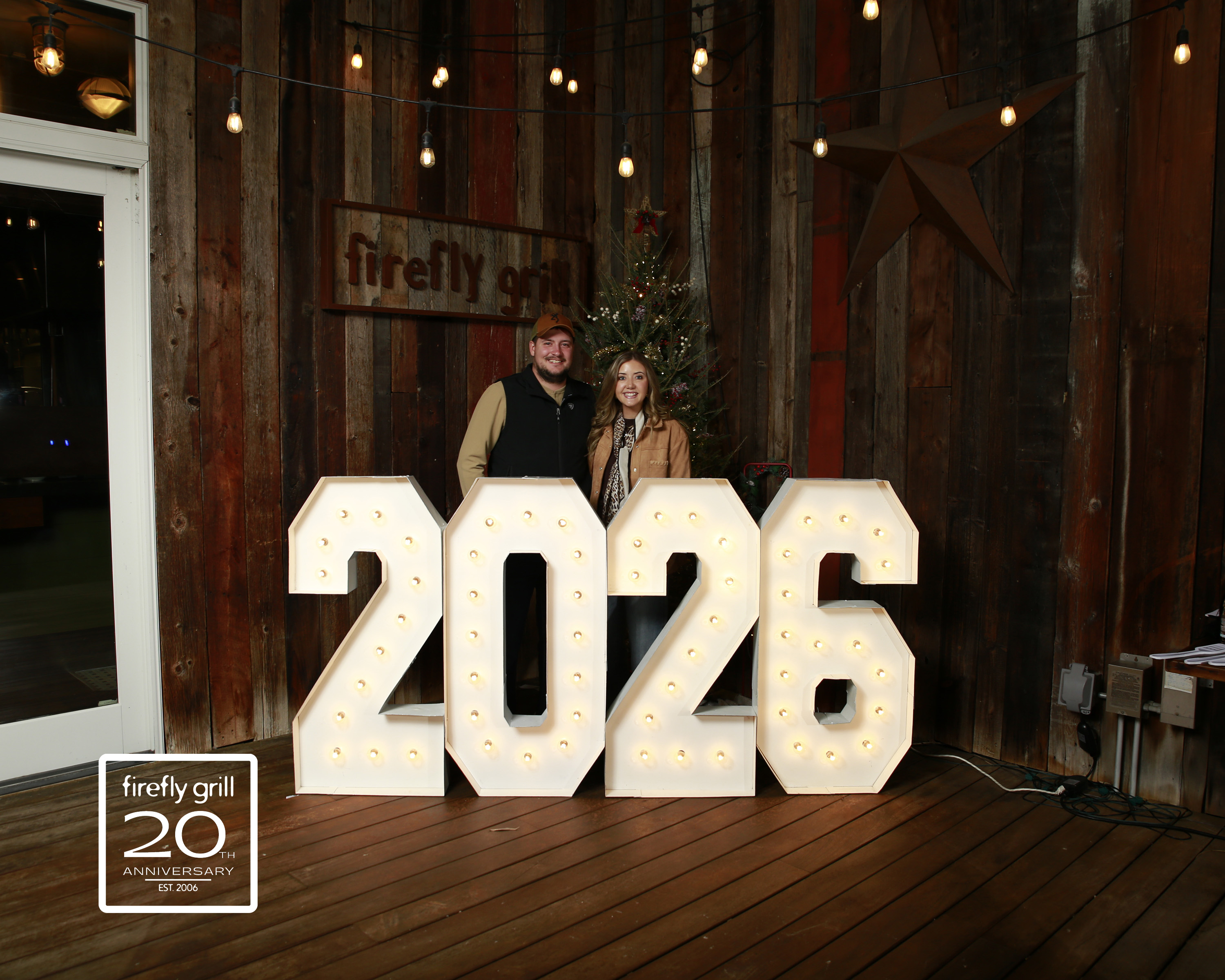 a sign in front of a building