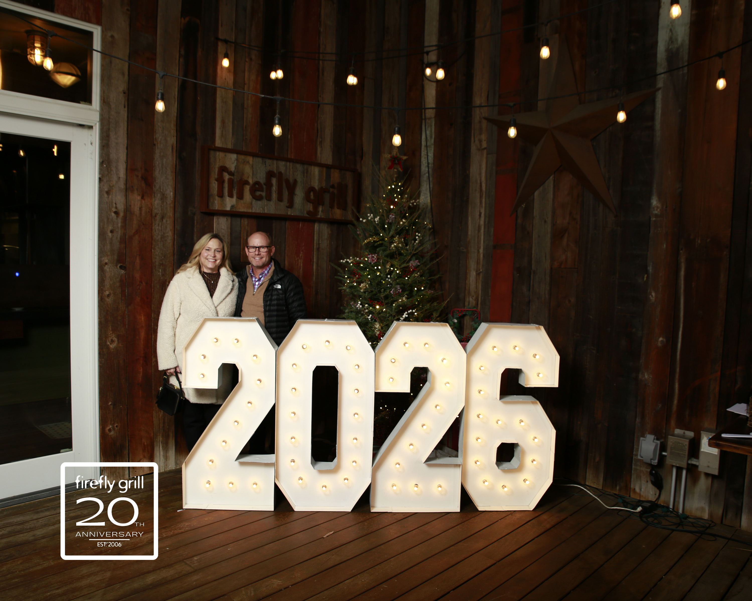 a sign in front of a building