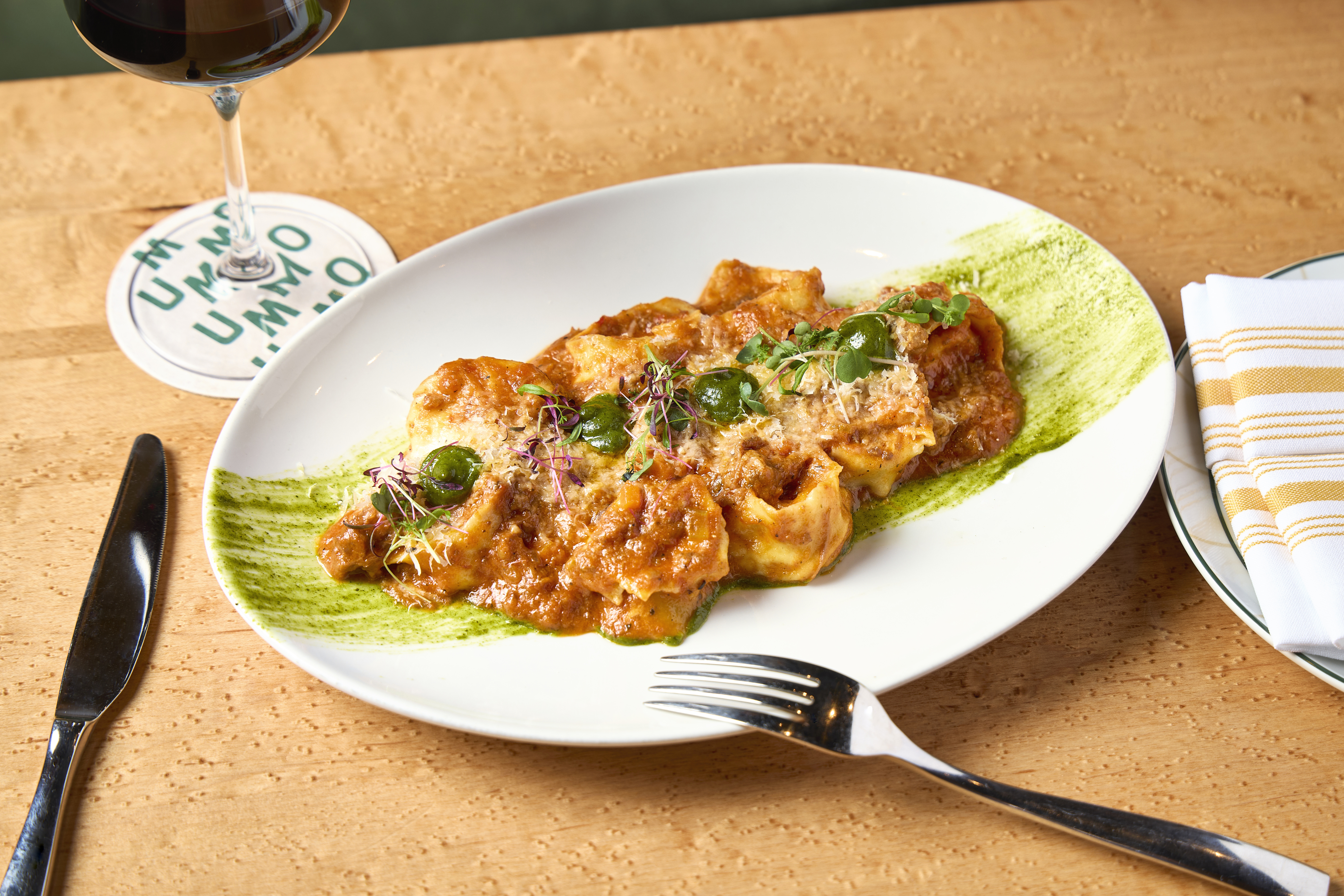 a plate of food with a fork