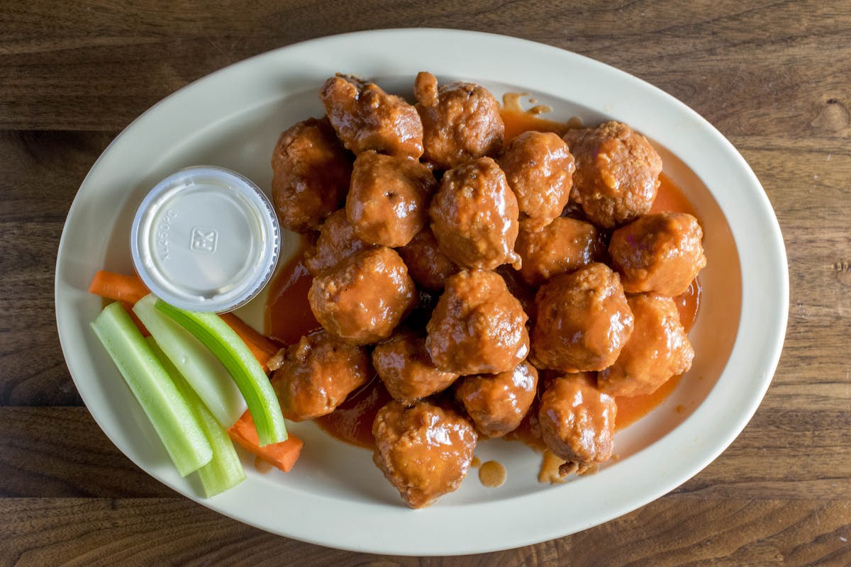 a plate of food on a table