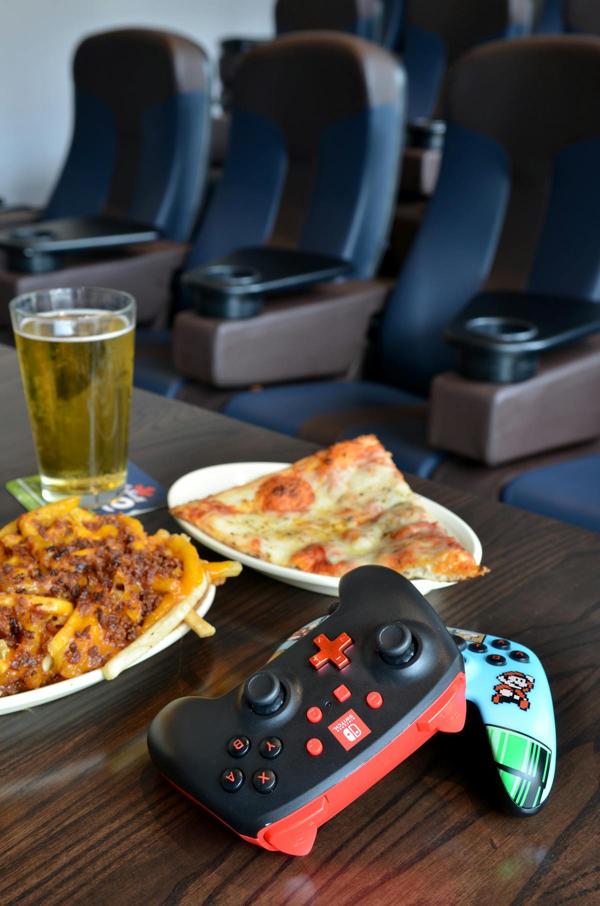 a plate of food on a table