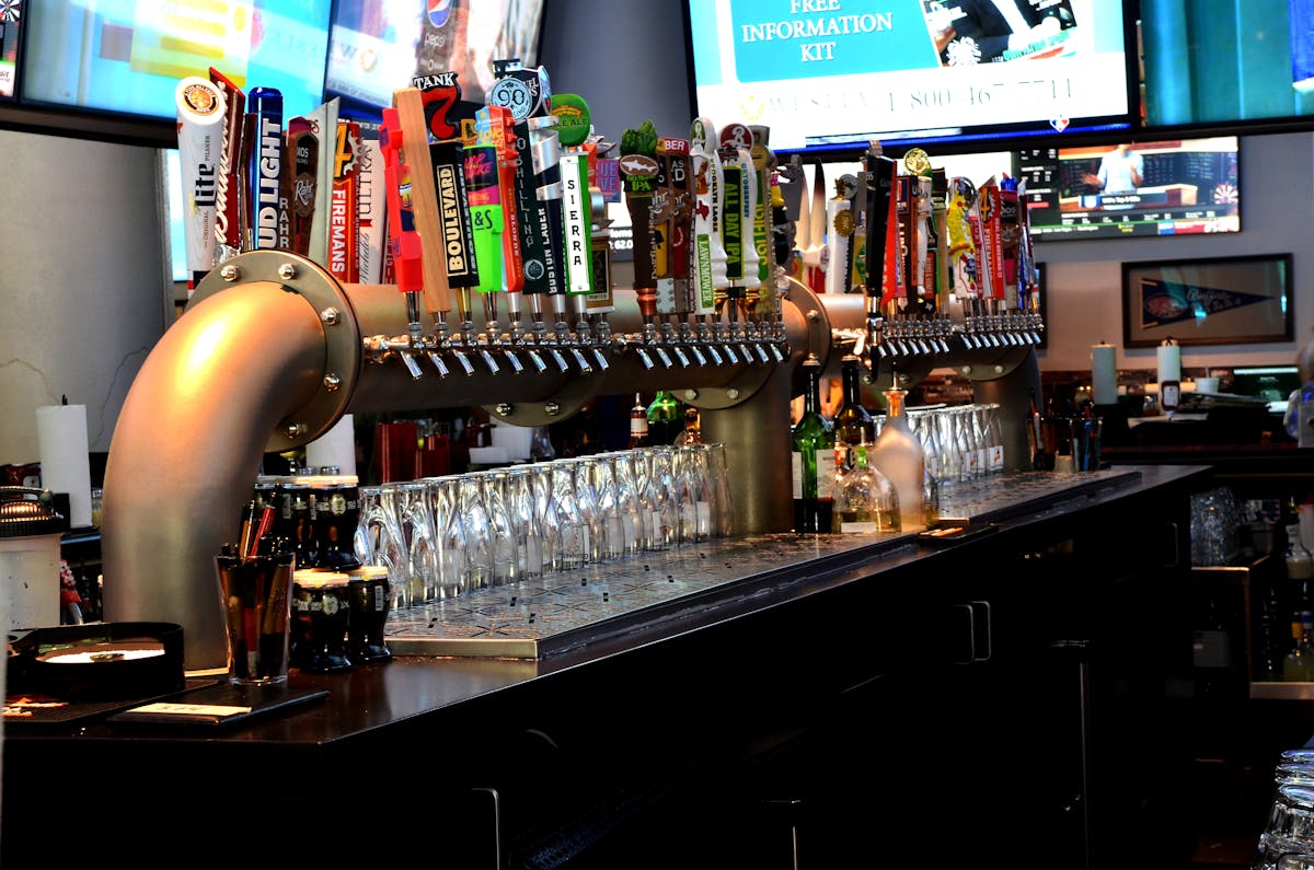 a bottle of water on a table