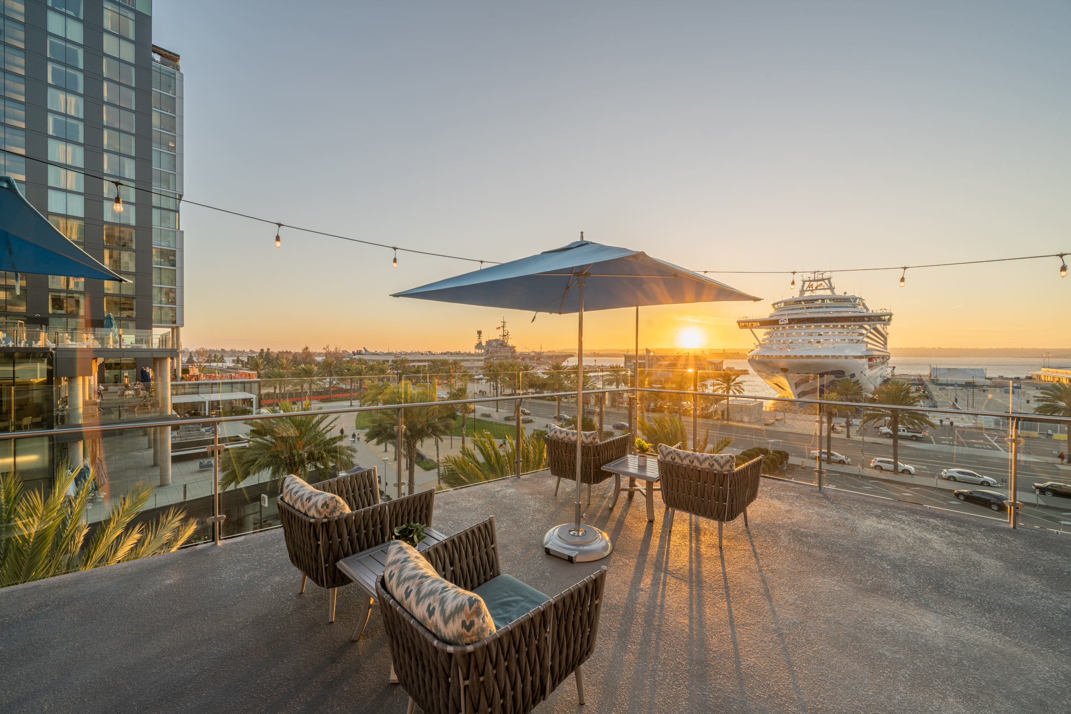 a harbor filled with boats