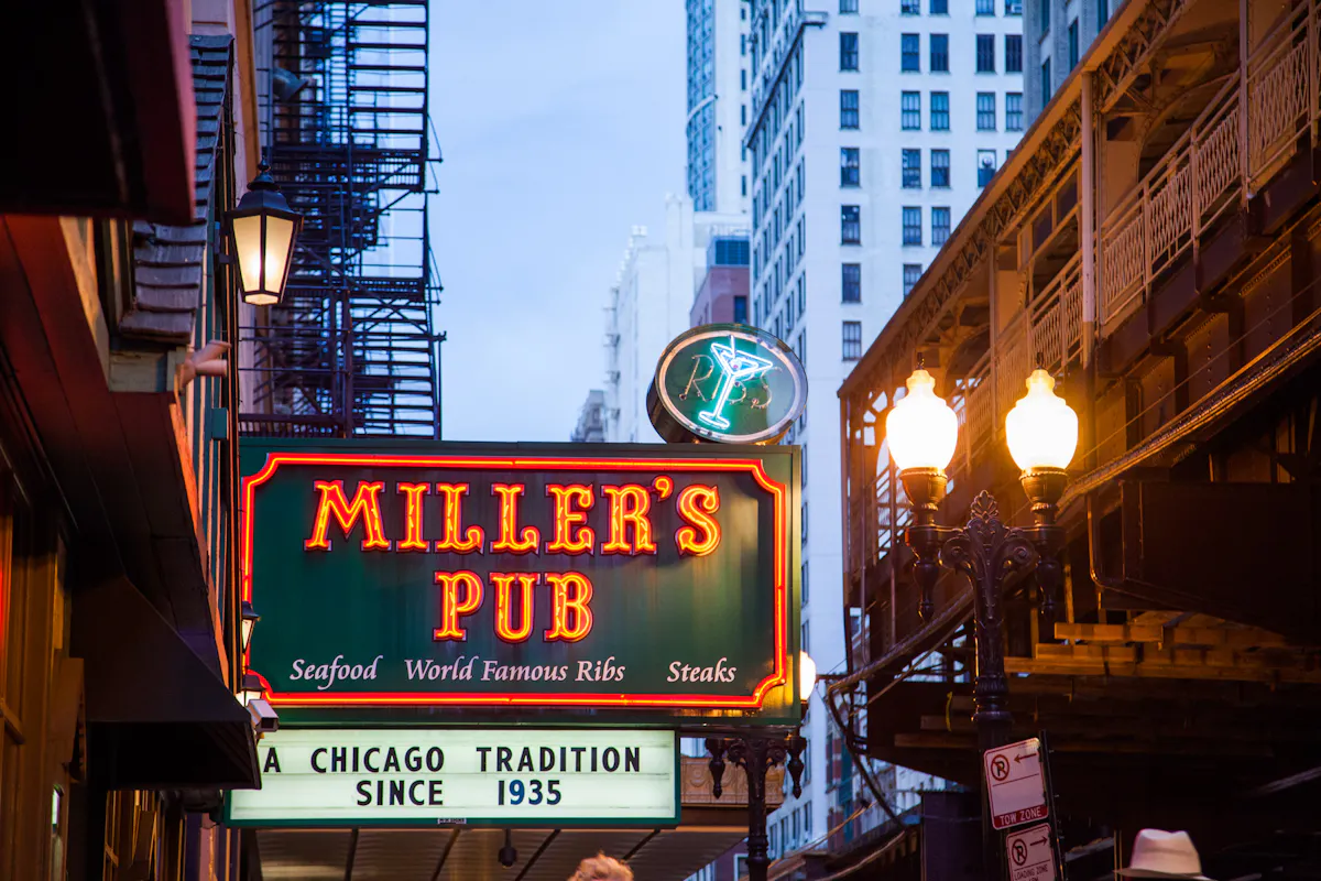Menus | Miller's Pub | American Restaurant in Chicago, Illinois