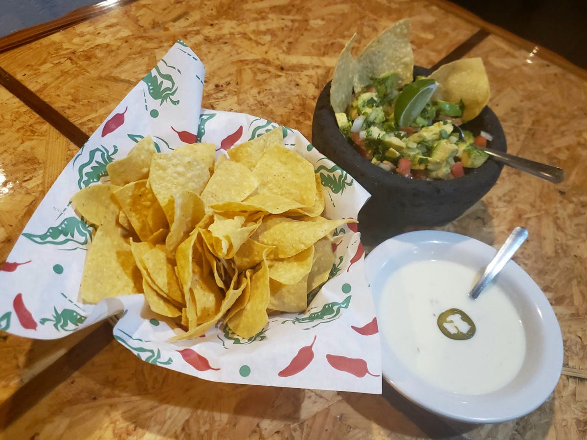 a plate of food on a table