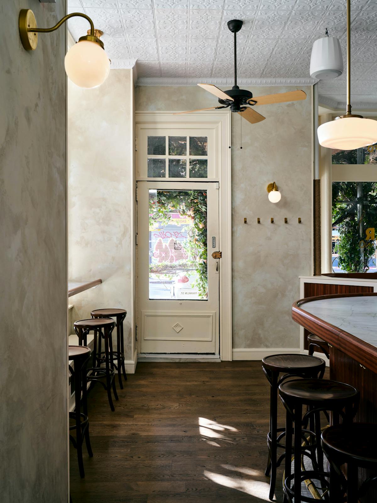 a dining room table