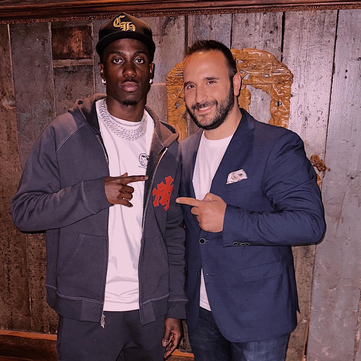 Timothy-weah-team-usa-sei-less-ivi-shano-world-cup-nyc-restaurant