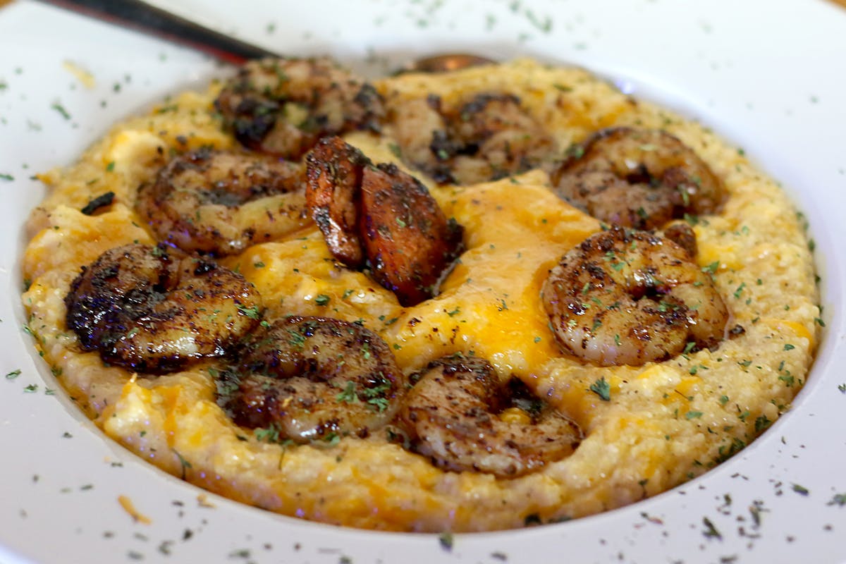 a bowl of grits