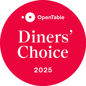 Open Table Diners' Choice 2025 badge