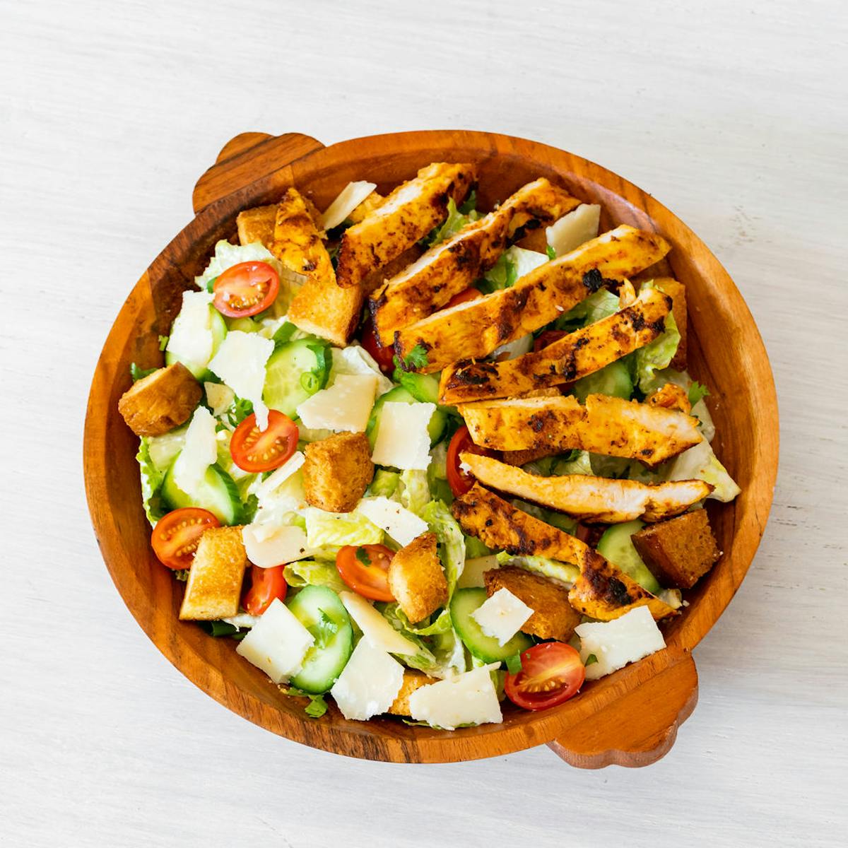 a plate of food on a table