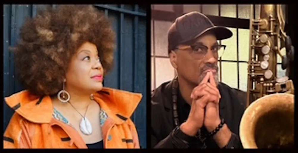 RUTH NAOMI FLOYD: MUSIC FOR THE SOUL with special guests Craig Handy & Aaron Graves artwork from SOUTH Jazz Kitchen