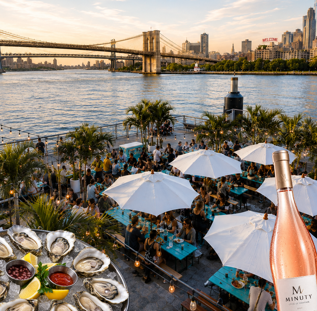 Oysters, rosé, and waterfront festivities at Watermark Beach