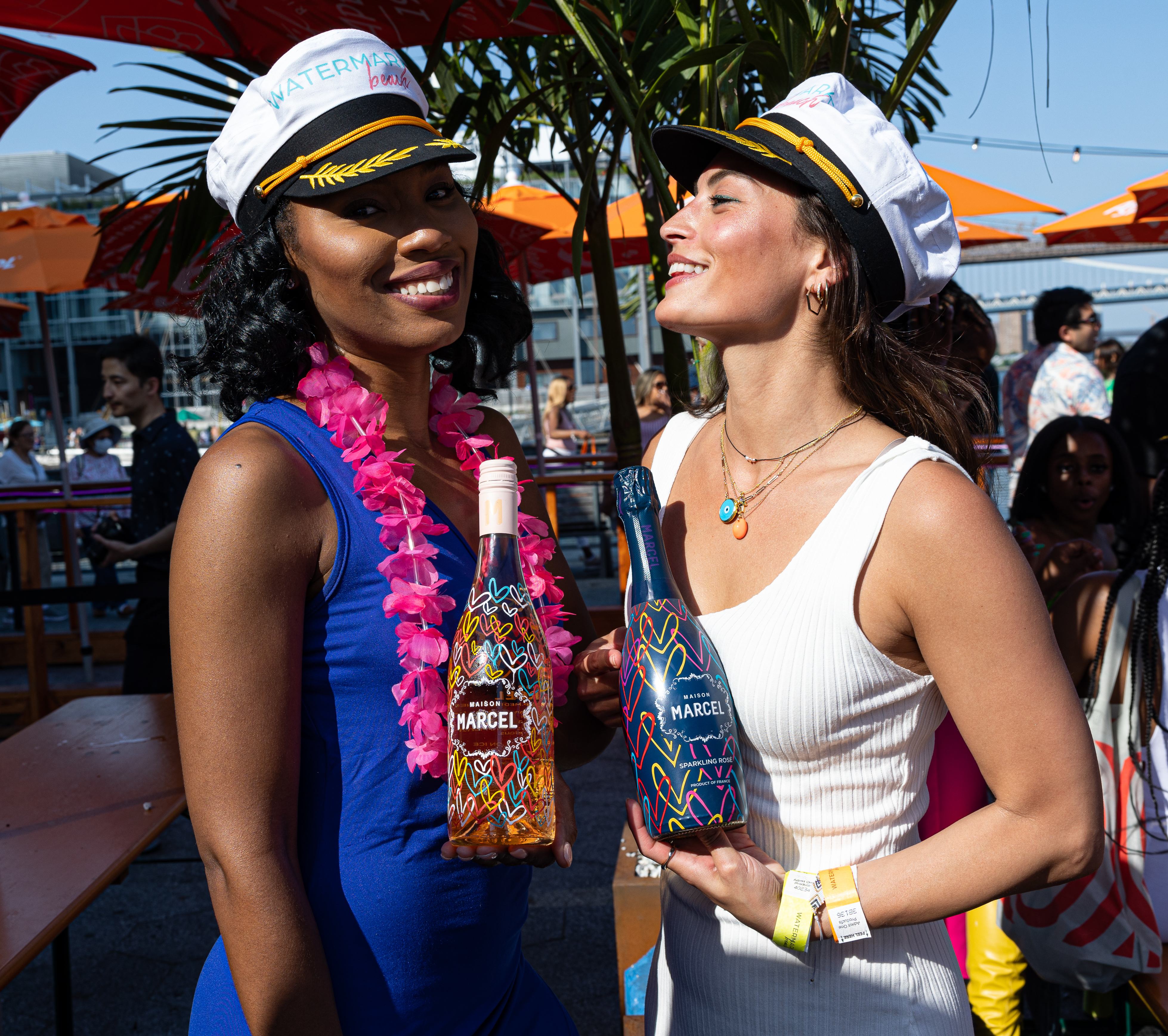 Rosé Fest party scene at Watermark