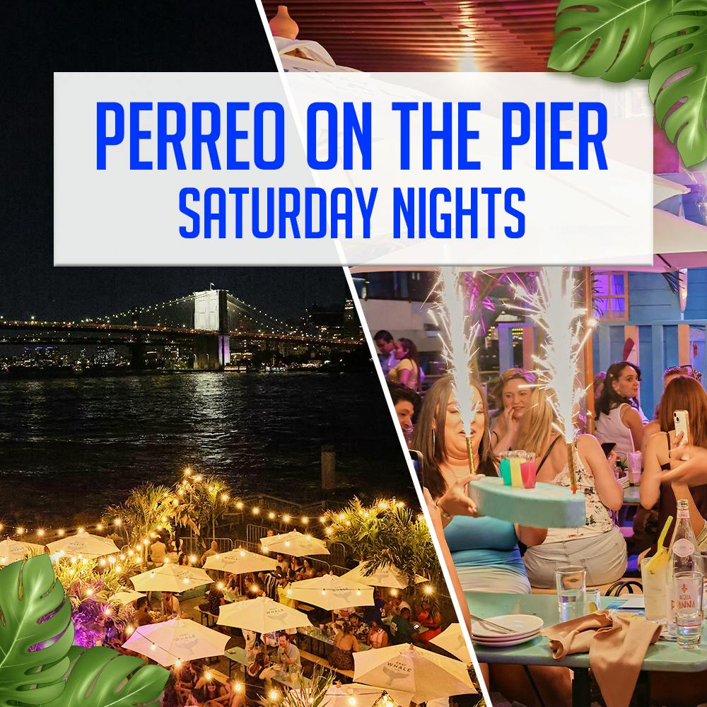 Perreo on the Pier Saturday Latin Reggaeton Party promotional image