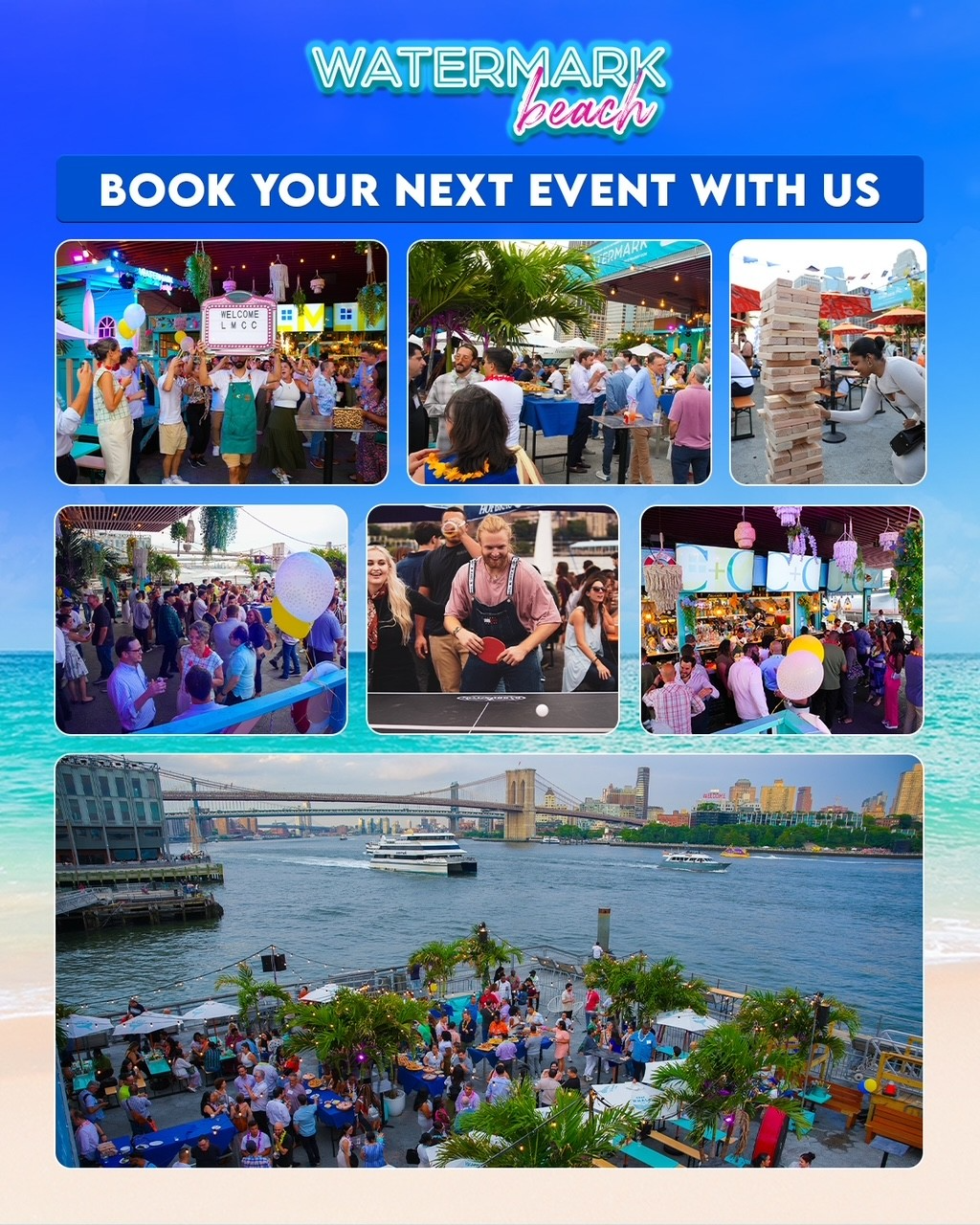 Book Your Next Event With Us! Image Showing Events