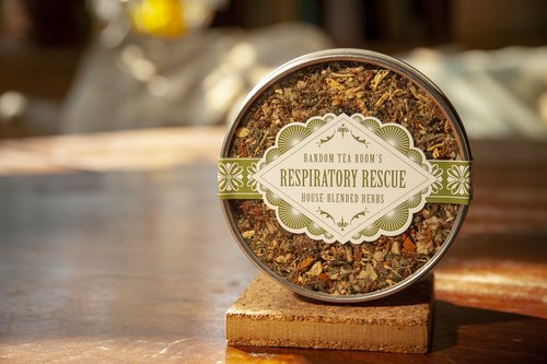 Respiratory Rescue Tea Tin | The Random Tea Room