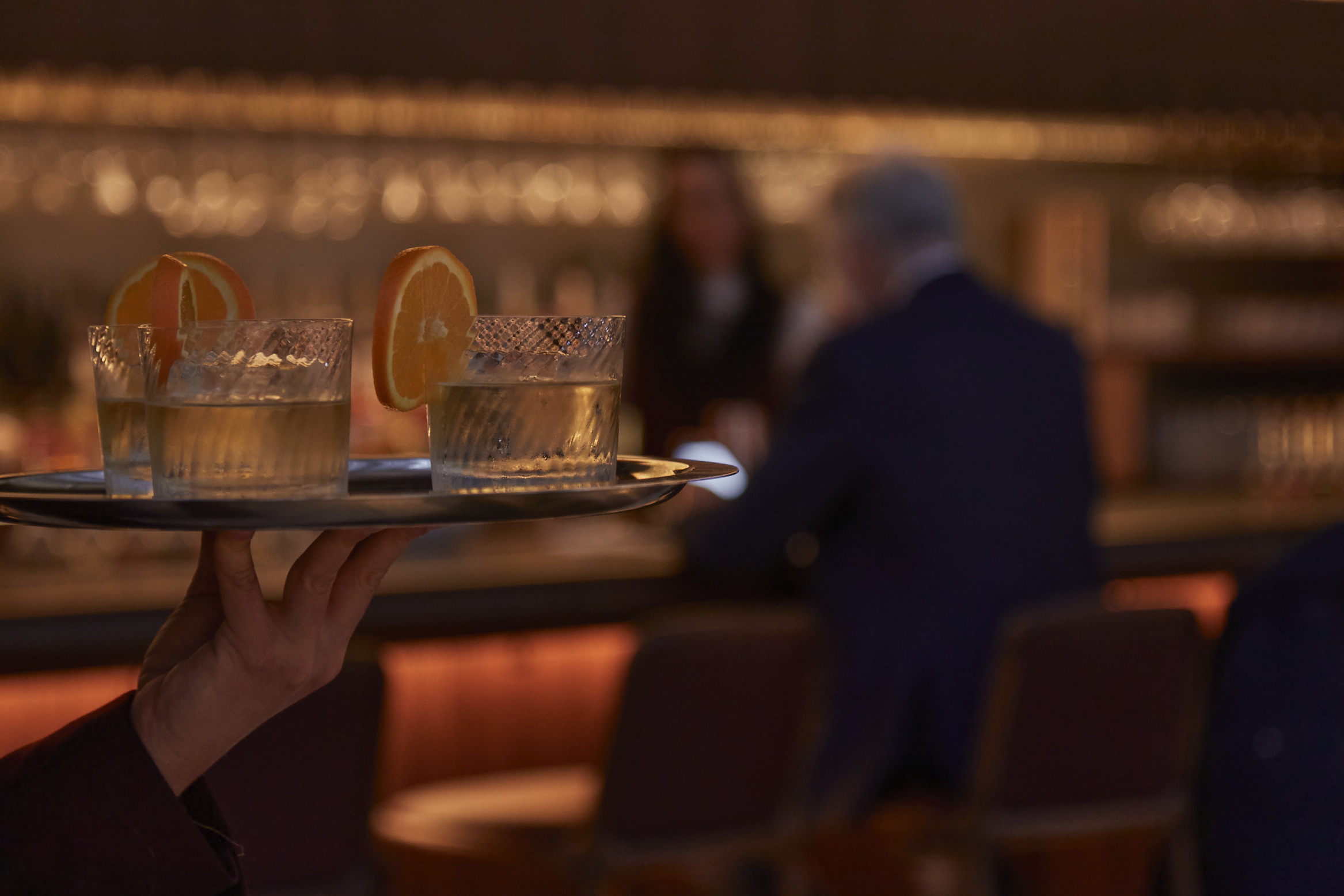 a person sitting at a table