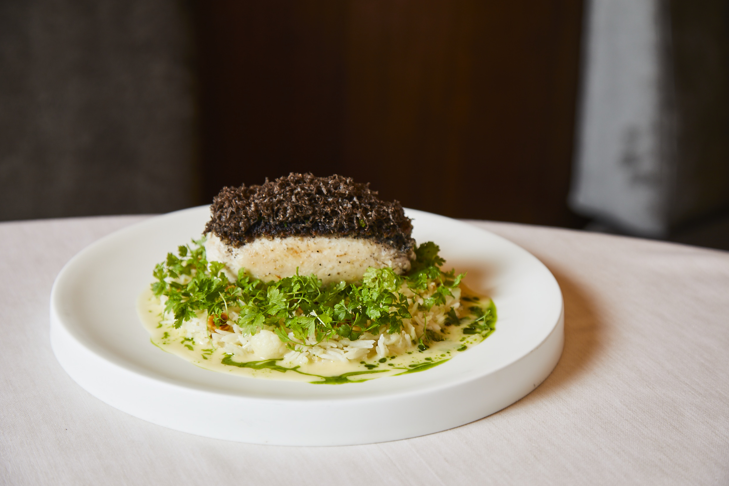 a piece of cake on a plate