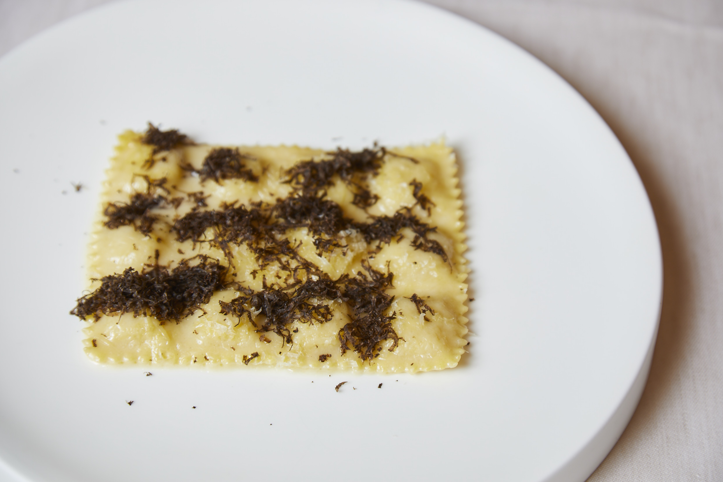 a piece of cake on a plate