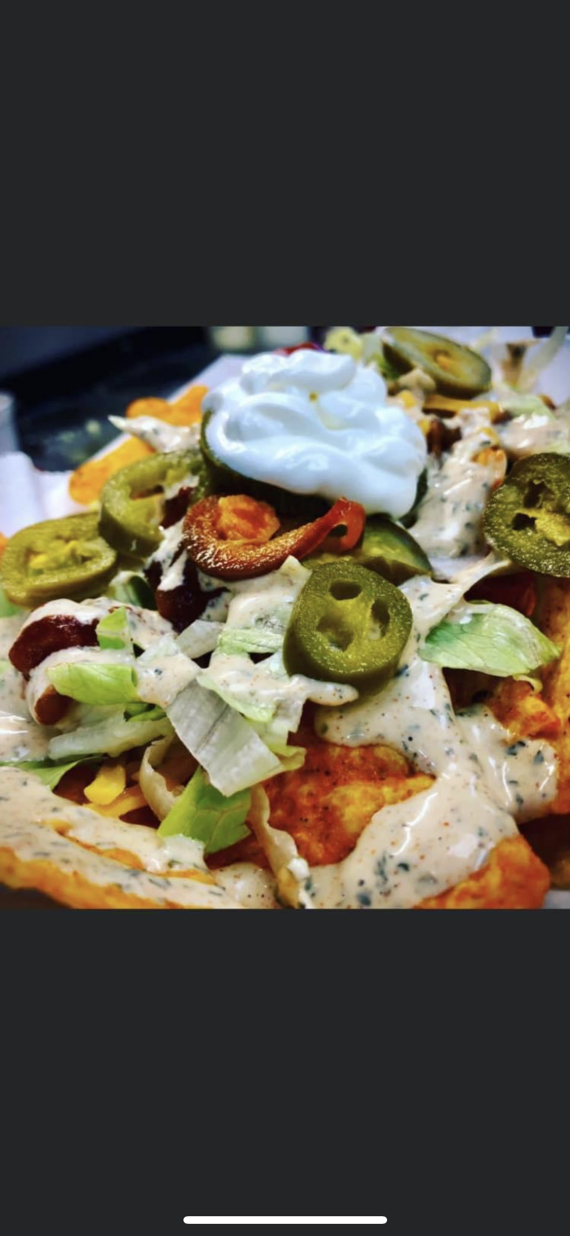 a close up of food