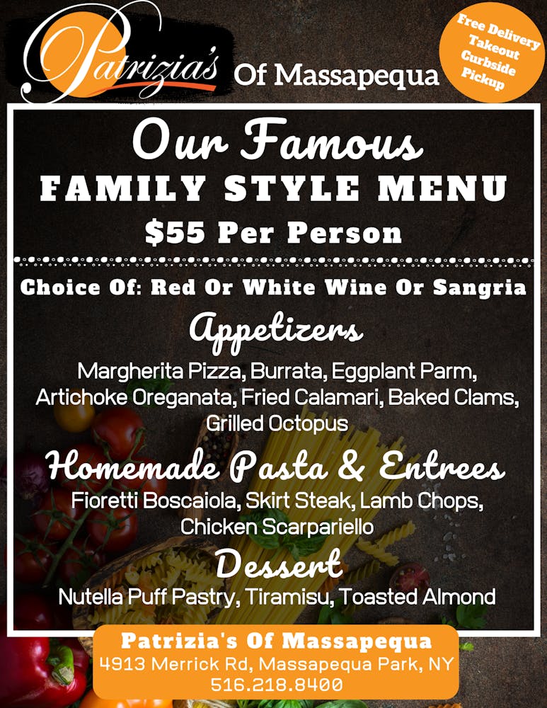 Massapequa Park Specials Patrizia's
