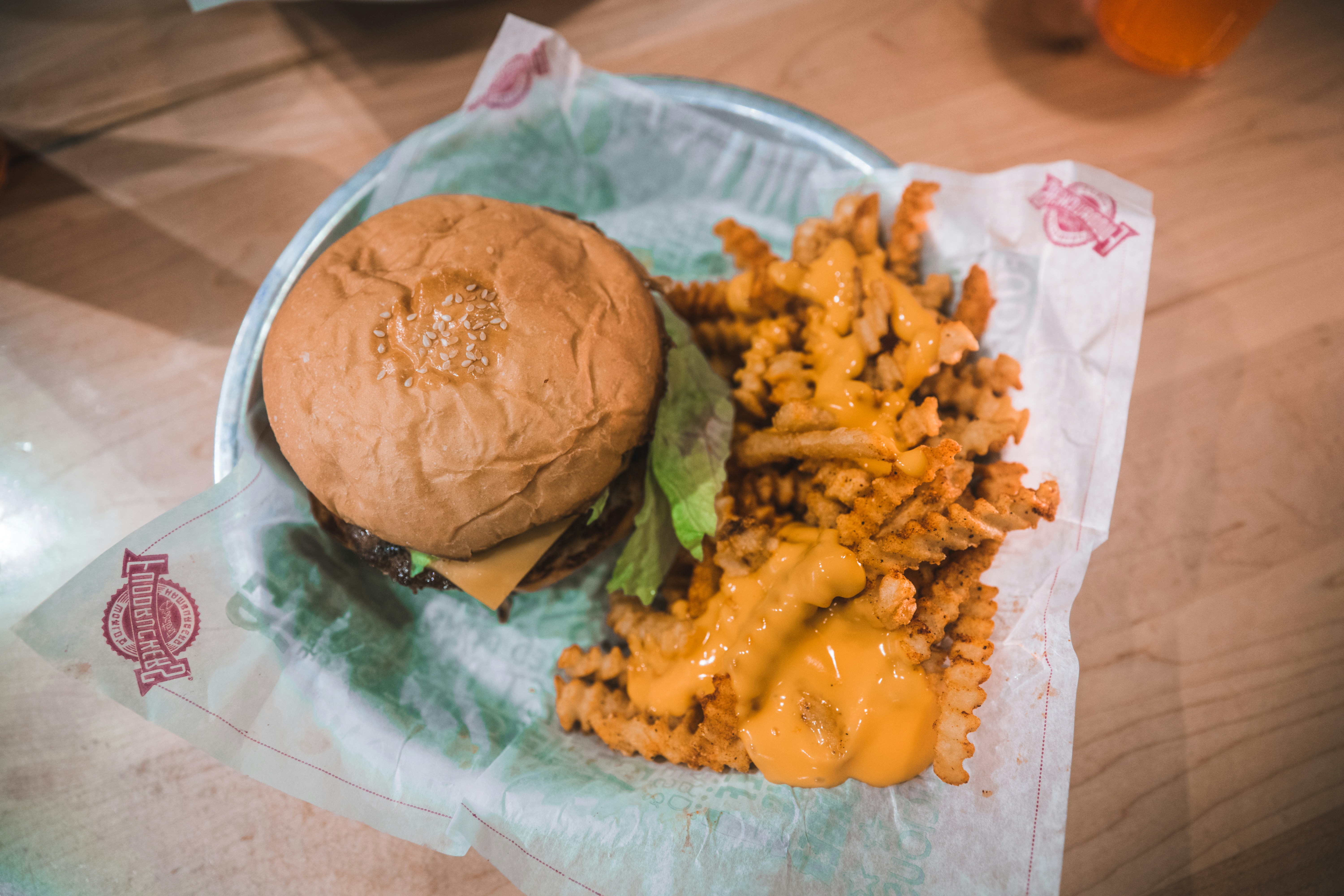 a sandwich sitting on top of a wooden table