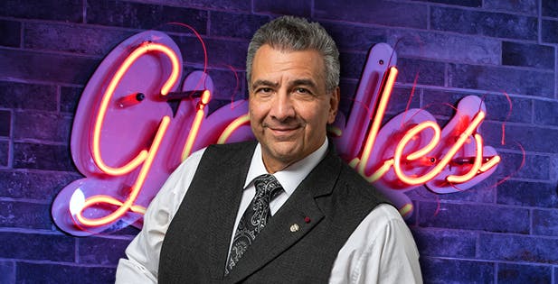 a man wearing a suit and tie