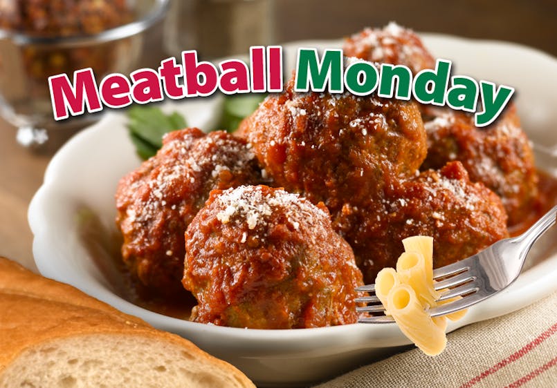 Meatball Monday • Dinner for 4–$28, Prince Pizzeria