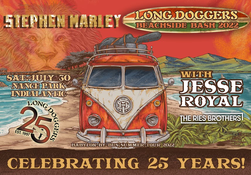 Long Doggers Beachside Bash 2022 Featuring Stephen Marley Long