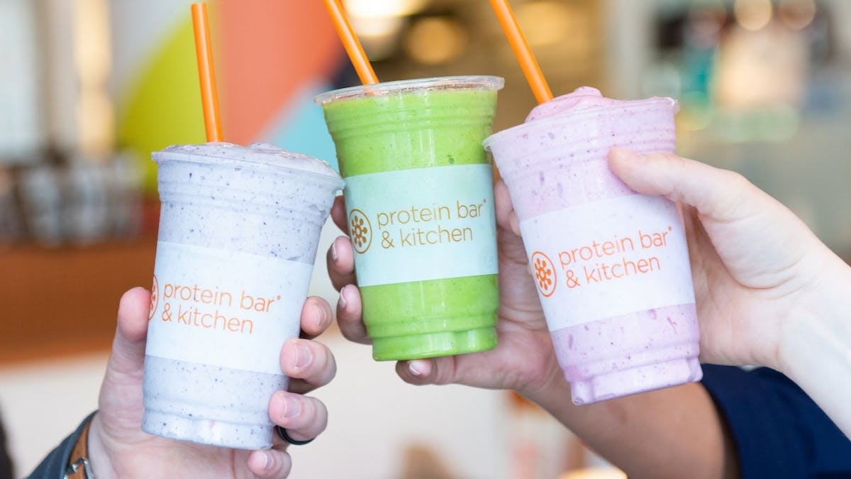 three smoothies